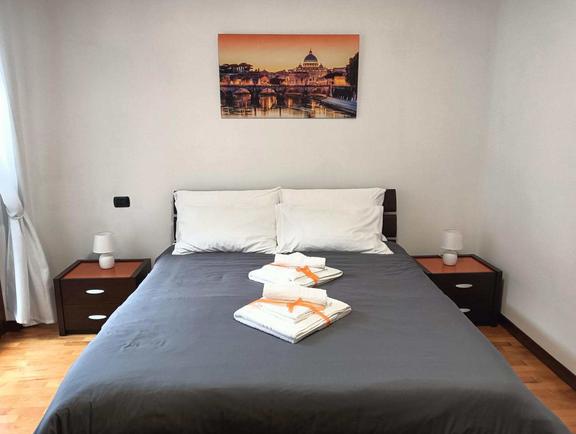 Appartamento Minerva House - Airport And Fiera Fiumicino Esterno foto