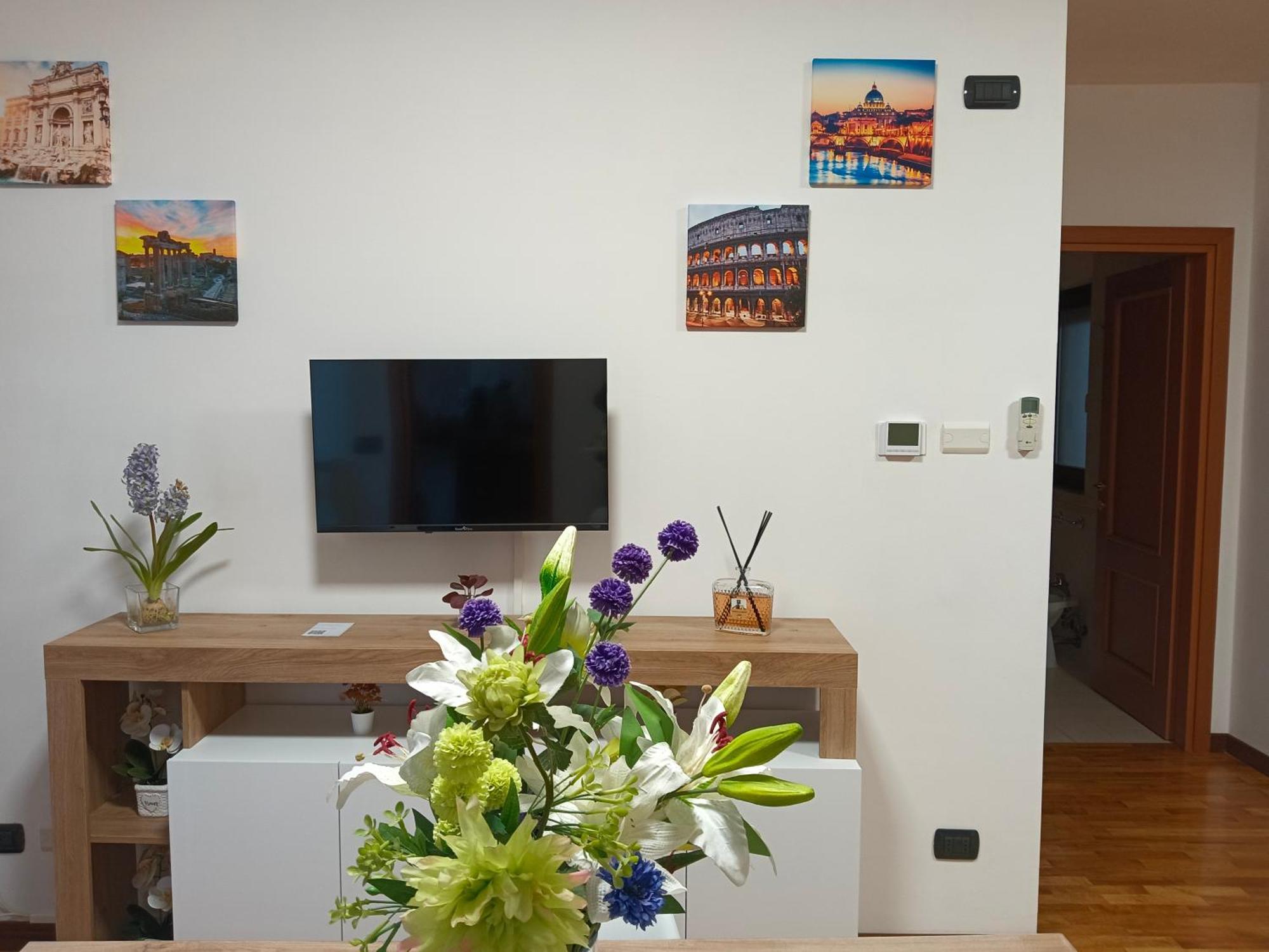 Appartamento Minerva House - Airport And Fiera Fiumicino Esterno foto