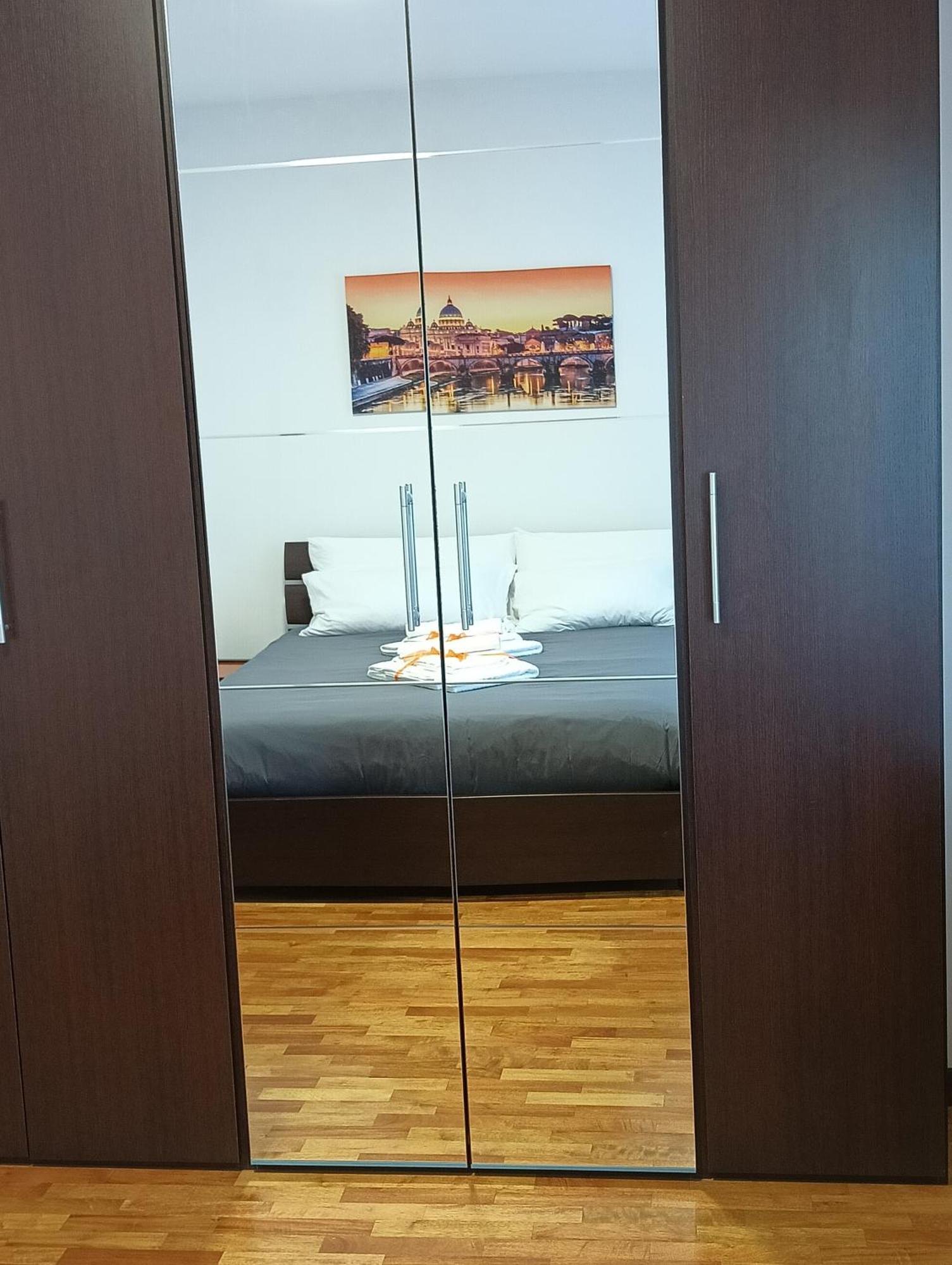 Appartamento Minerva House - Airport And Fiera Fiumicino Esterno foto